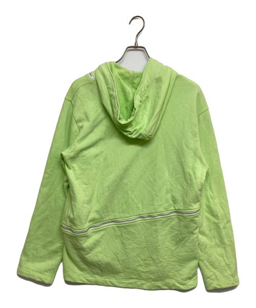 COMME des GARCONS SHIRT（コムデギャルソンシャツ）COMME des GARCONS SHIRT (コムデギャルソンシャツ) デザインジップパーカー　FQ-T028 グリーン サイズ:SIZEの古着・服飾アイテム