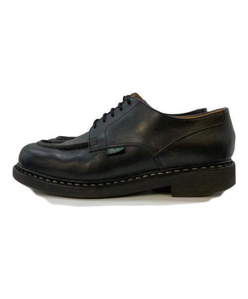 PARABOOT（パラブーツ）PARABOOT (パラブーツ) CHAMBORD/Uチップシューズ　710709 ブラック サイズ:SIZE7の古着・服飾アイテム