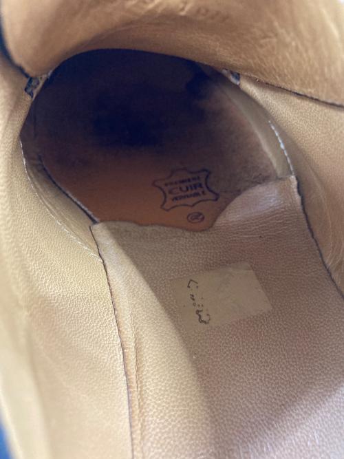 PARABOOT（パラブーツ）PARABOOT (パラブーツ) CHAMBORD/Uチップシューズ　710709 ブラック サイズ:SIZE7の古着・服飾アイテム
