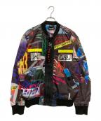 DIESELディーゼル）の古着「J-ENKA-PRINT-JACKET」｜マルチカラー