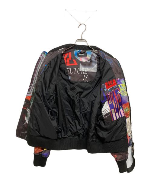 DIESEL（ディーゼル）DIESEL (ディーゼル) J-ENKA-PRINT-JACKET マルチカラー サイズ:SIZE Lの古着・服飾アイテム