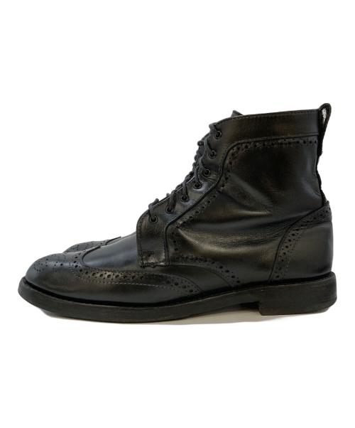 Allen Edmonds（アレン エドモンズ）Allen Edmonds (アレン エドモンズ) ウィングチップブーツ D0114 36265 ブラック サイズ:SIZE9の古着・服飾アイテム