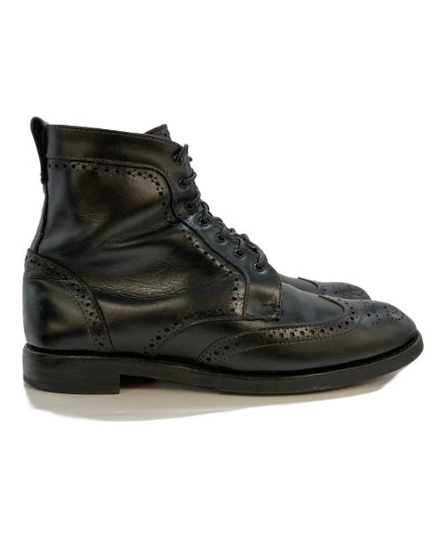Allen Edmonds（アレン エドモンズ）Allen Edmonds (アレン エドモンズ) ウィングチップブーツ D0114 36265 ブラック サイズ:SIZE9の古着・服飾アイテム