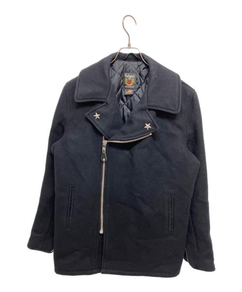 Schott（ショット）Schott (ショット) 766US MELTON ZIP UP P-COAT 7823954024 ネイビー サイズ:38の古着・服飾アイテム