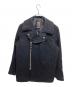 Schott（ショット）の古着「766US MELTON ZIP UP P-COAT 7823954024」｜ネイビー