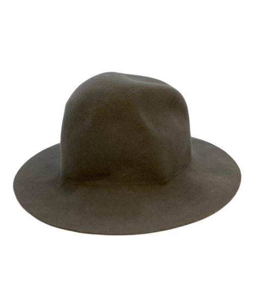 THE H.W.DOG&CO.（エイチダブリュードッグアンドコー）THE H.W.DOG&CO. (エイチダブリュードッグアンドコー) TRAVELERS HAT D-00634 グレー サイズ:実寸サイズを参照くださいの古着・服飾アイテム
