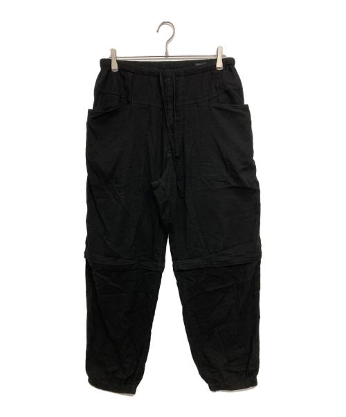 COMOLI（コモリ）COMOLI (コモリ) オックス コンバーティブルパンツ　D01-03013 ブラック サイズ:SIZE 2の古着・服飾アイテム
