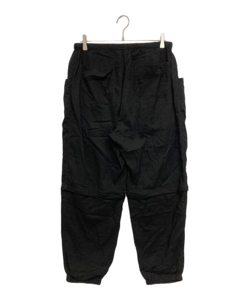 COMOLI（コモリ）COMOLI (コモリ) オックス コンバーティブルパンツ　D01-03013 ブラック サイズ:SIZE 2の古着・服飾アイテム