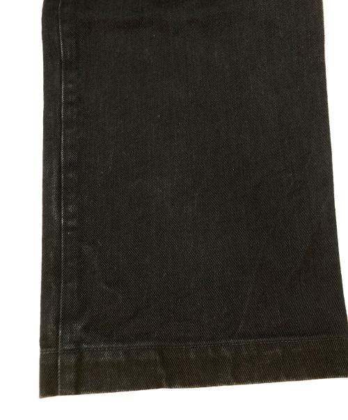 COMOLI（コモリ）COMOLI (コモリ) ブラックデニム オーバーパンツ　D01-03002 ブラック サイズ:SIZE 2の古着・服飾アイテム