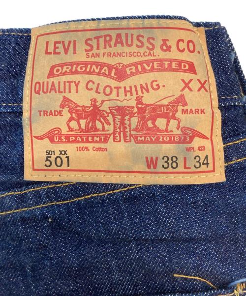 LEVI'S VINTAGE CLOTHING（リーバイス ビンテージ クロージング）LEVI'S VINTAGE CLOTHING (リーバイス ビンテージ クロージング) 501XX 復刻セルビッチデニムパンツ　PC9-66501-0146 インディゴ サイズ:38×34の古着・服飾アイテム