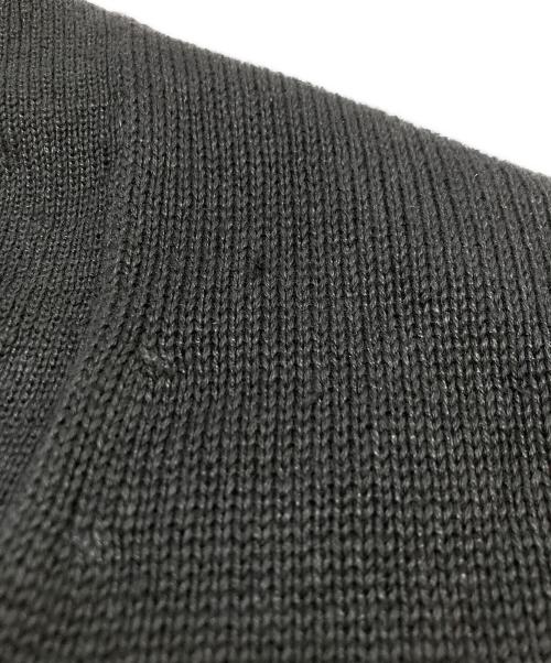 BATONER（バトナ―）BATONER (バトナ―) WASHED HIGH COUNT LINEN V NECK CARDIGAN（ウォッシュド ハイカウント リネン ブイネック カーディガン）　BN-26SM-021 グレー サイズ:SIZE　３の古着・服飾アイテム