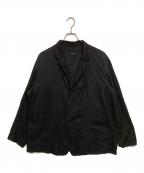 COMOLIコモリ）の古着「KHADIコットン ジャケット　D01-01015」｜ブラック