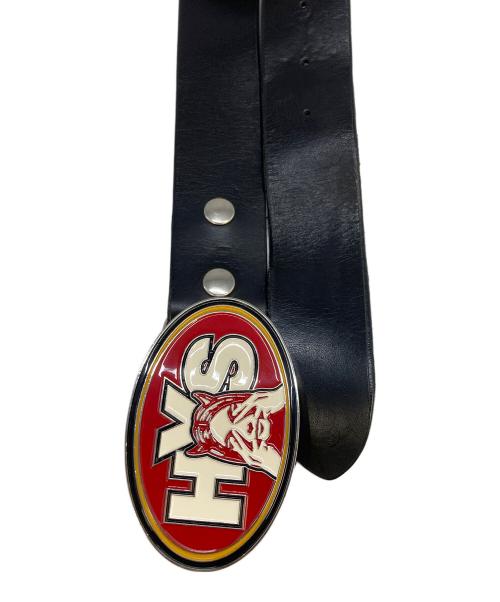 Hysteric Glamour（ヒステリックグラマー）Hysteric Glamour (ヒステリックグラマー) See No Evil Belt レザーベルト ブラック サイズ:実寸参照の古着・服飾アイテム