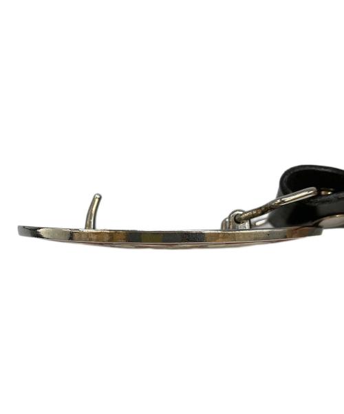 Hysteric Glamour（ヒステリックグラマー）Hysteric Glamour (ヒステリックグラマー) See No Evil Belt レザーベルト ブラック サイズ:実寸参照の古着・服飾アイテム