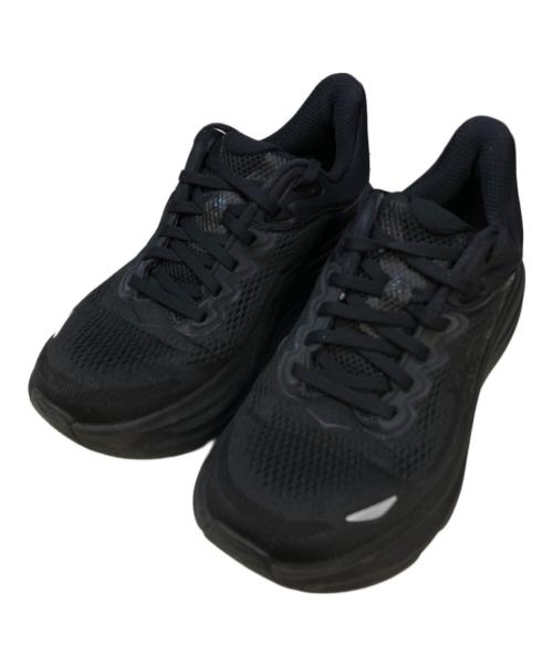 HOKA（ホカ）HOKA (ホカ) Bondi 9 1162012BBLC ブラック サイズ:US7Bの古着・服飾アイテム