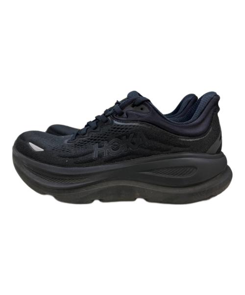HOKA（ホカ）HOKA (ホカ) Bondi 9 1162012BBLC ブラック サイズ:US7Bの古着・服飾アイテム