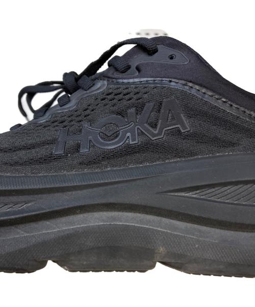 HOKA（ホカ）HOKA (ホカ) Bondi 9 1162012BBLC ブラック サイズ:US7Bの古着・服飾アイテム
