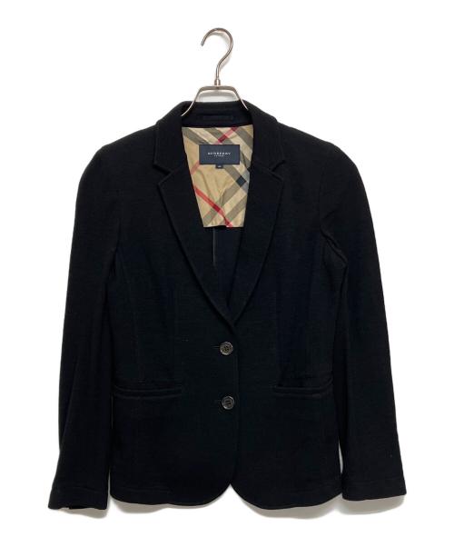 BURBERRY LONDON（バーバリーロンドン）BURBERRY LONDON (バーバリーロンドン) 裏ノヴァチェックテーラードジャケット ブラック サイズ:SIZE 40の古着・服飾アイテム