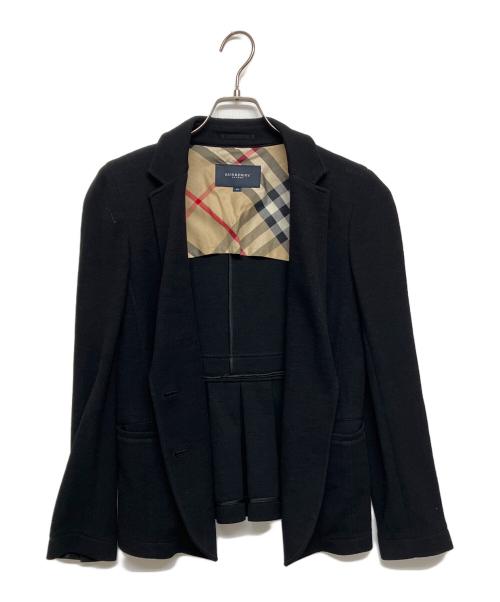 BURBERRY LONDON（バーバリーロンドン）BURBERRY LONDON (バーバリーロンドン) 裏ノヴァチェックテーラードジャケット ブラック サイズ:SIZE 40の古着・服飾アイテム
