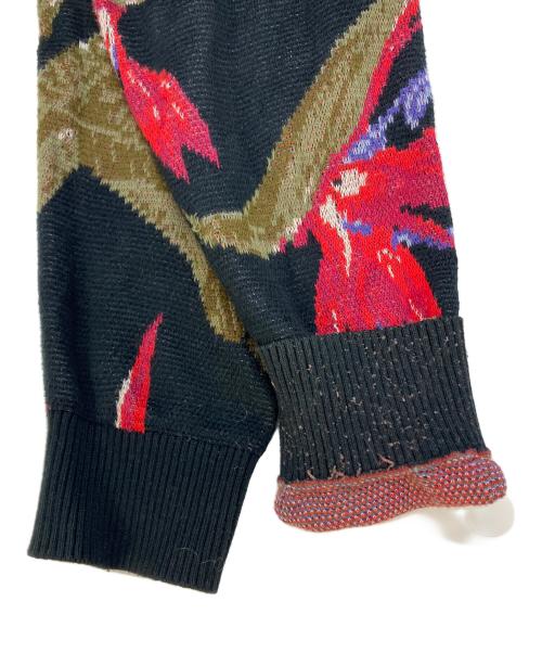 WACKO MARIA（ワコマリア）WACKO MARIA (ワコマリア) 極楽鳥ニット　18SS-WMK-KN06 ブラック サイズ:SIZE Mの古着・服飾アイテム