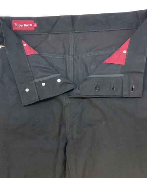 Paperboyz（ペーパーボーイズ）Paperboyz (ペーパーボーイズ) 15oz selvedge denim（フィフティーン・オンス・セルヴィッチ・デニム） ブラック サイズ:SIZE XLの古着・服飾アイテム