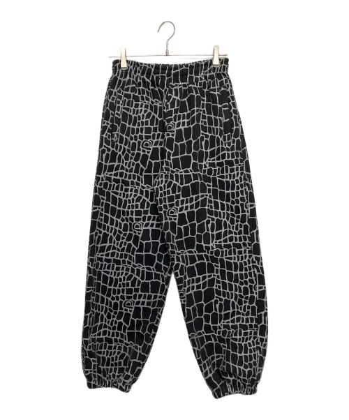 always do what you should do（オールウェイズ ドゥ ワット ユー シュッド ドゥ）always do what you should do RELAXED CROC PRINT JOGGER（リラックスドゥ クロック プリント ジョガー） ブラック サイズ:SIZE Mの古着・服飾アイテム