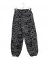 always do what you should do RELAXED CROC PRINT JOGGER（リラックスドゥ クロック プリント ジョガー） ブラック サイズ:SIZE M：18000円