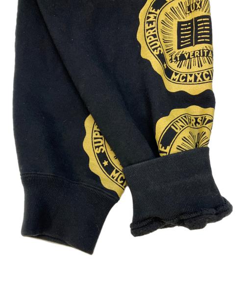 SUPREME（シュプリーム）SUPREME (シュプリーム) Knowledge Reigns Zip Up Hooded Sweatshirt（ナレッジ レインズ ジップアップ フーデッド スウェットシャツ） ブラック サイズ:SIZE Sの古着・服飾アイテム