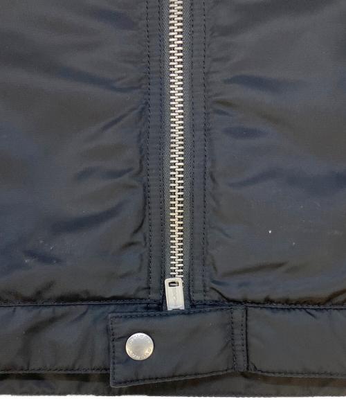 stussy（ステューシー）stussy (ステューシー) PILE LINED ZIP JACKET（パイル ラインド ジップ ジャケット）115887 アイボリー×ブラック サイズ:SIZE Lの古着・服飾アイテム