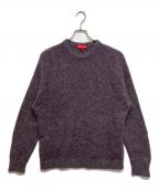 SUPREMEシュプリーム）の古着「Mohair Sweater（モヘア セーター）」｜パープル