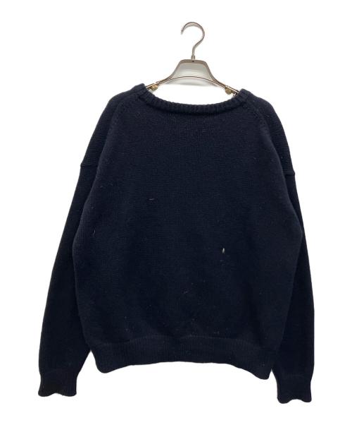 ORINI（オリニ）ORINI (オリニ) MOMONS SWEATER　A22501 ネイビー サイズ:実寸参照の古着・服飾アイテム