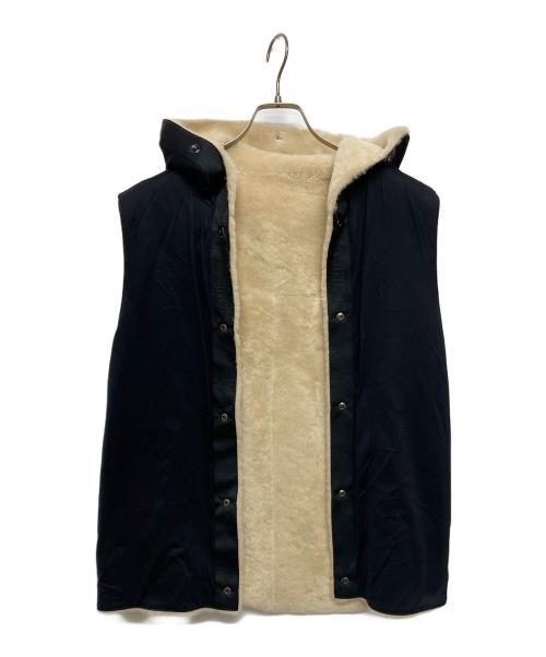 LOUIS VUITTON（ルイ ヴィトン）LOUIS VUITTON (ルイ ヴィトン) ムートンライナー付 パーカー RM112M MTJR45JAD ブラック サイズ:SIZE Mの古着・服飾アイテム