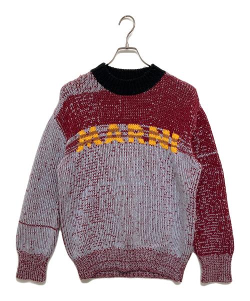 MARNI（マルニ）MARNI (マルニ) ROUNDNECK SWEATER（ラウンドネック セーター）GCMG0345Q0 レッド サイズ:SIZE 46の古着・服飾アイテム
