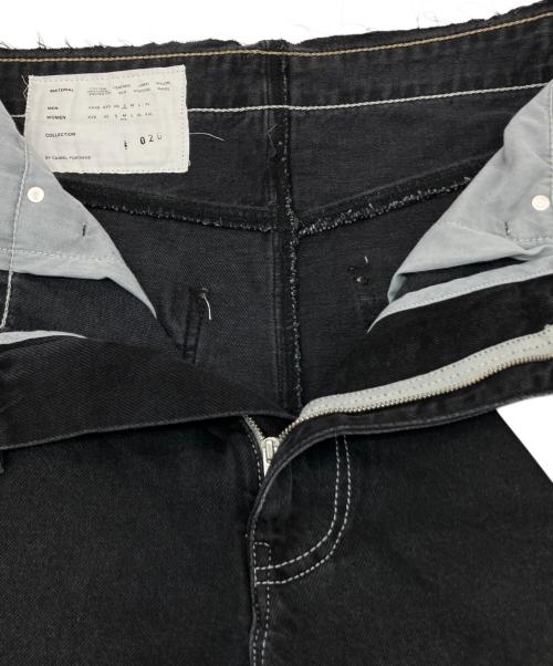 CAMIEL FORTGENS（カミエルフォートヘンス）CAMIEL FORTGENS (カミエルフォートヘンス) WOBBLY JEANS CF.20.06.02.01 ブラック サイズ:SIZE Sの古着・服飾アイテム
