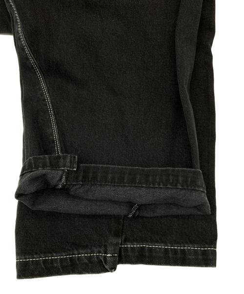 CAMIEL FORTGENS（カミエルフォートヘンス）CAMIEL FORTGENS (カミエルフォートヘンス) WOBBLY JEANS CF.20.06.02.01 ブラック サイズ:SIZE Sの古着・服飾アイテム