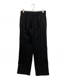 COMME des GARCONS（コムデギャルソン）の古着「ウールスラックス HR-P058」｜ブラック