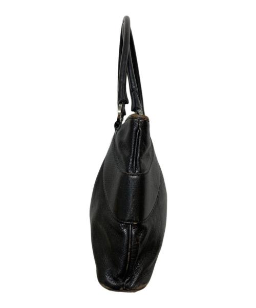 GUCCI（グッチ）GUCCI (グッチ) レザートートバッグ　113015 ブラック サイズ:実寸サイズを参照くださいの古着・服飾アイテム