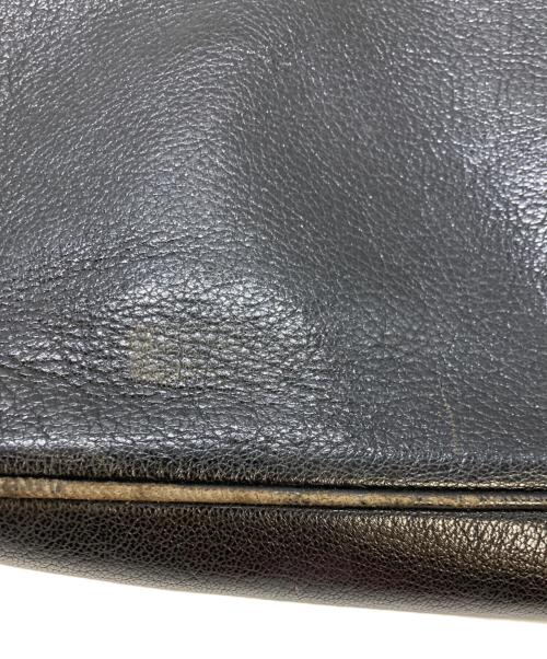 GUCCI（グッチ）GUCCI (グッチ) レザートートバッグ　113015 ブラック サイズ:実寸サイズを参照くださいの古着・服飾アイテム