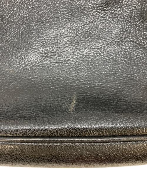GUCCI（グッチ）GUCCI (グッチ) レザートートバッグ　113015 ブラック サイズ:実寸サイズを参照くださいの古着・服飾アイテム