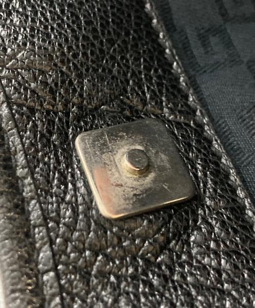 GUCCI（グッチ）GUCCI (グッチ) レザートートバッグ　113015 ブラック サイズ:実寸サイズを参照くださいの古着・服飾アイテム