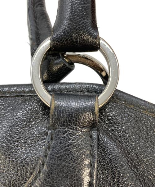 GUCCI（グッチ）GUCCI (グッチ) レザートートバッグ　113015 ブラック サイズ:実寸サイズを参照くださいの古着・服飾アイテム
