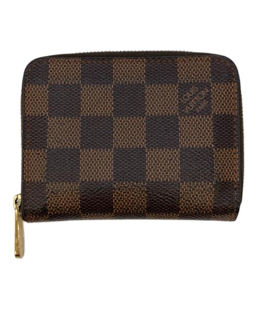 LOUIS VUITTON（ルイ ヴィトン）LOUIS VUITTON (ルイ ヴィトン) ラウンドファスナー財布 N63070 ブラウン サイズ:実寸サイズをご参照くださいの古着・服飾アイテム