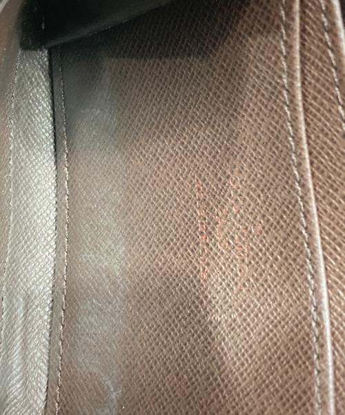 LOUIS VUITTON（ルイ ヴィトン）LOUIS VUITTON (ルイ ヴィトン) ラウンドファスナー財布 N63070 ブラウン サイズ:実寸サイズをご参照くださいの古着・服飾アイテム