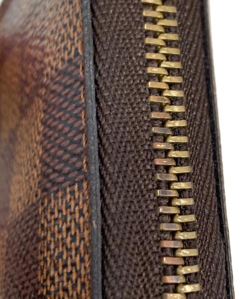 LOUIS VUITTON（ルイ ヴィトン）LOUIS VUITTON (ルイ ヴィトン) ラウンドファスナー財布 N63070 ブラウン サイズ:実寸サイズをご参照くださいの古着・服飾アイテム