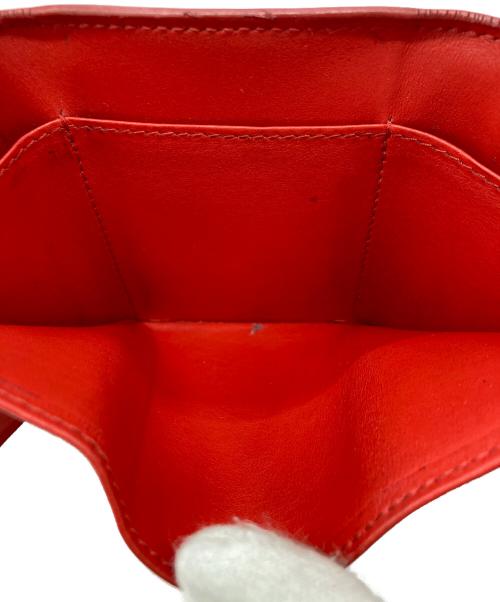 PRADA（プラダ）PRADA (プラダ) 3つ折り財布 1MH021 レッド サイズ:実寸サイズをご参照くださいの古着・服飾アイテム