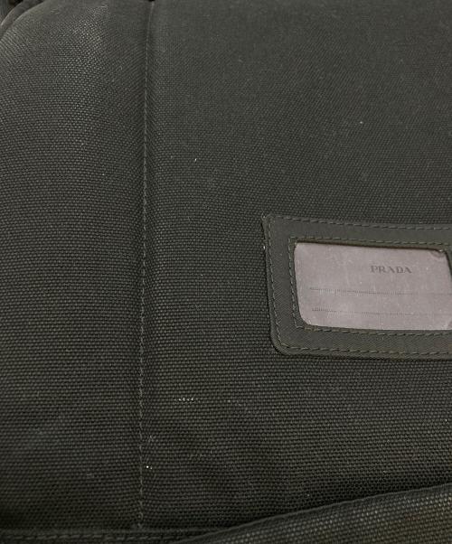 PRADA（プラダ）PRADA (プラダ) マウンテンリュック　V133 ブラック サイズ:実寸サイズをご参照ください。の古着・服飾アイテム