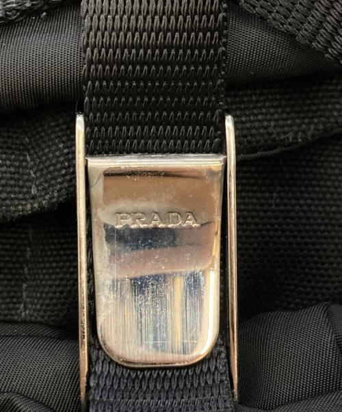 PRADA（プラダ）PRADA (プラダ) マウンテンリュック　V133 ブラック サイズ:実寸サイズをご参照ください。の古着・服飾アイテム