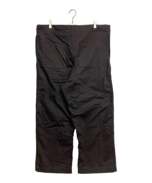 MAISON MA MANIERE（メゾンママ二エ）MAISON MA MANIERE (メゾンママ二エ) SAS TYPE OVER TROUSERS ブラック サイズ:不明の古着・服飾アイテム