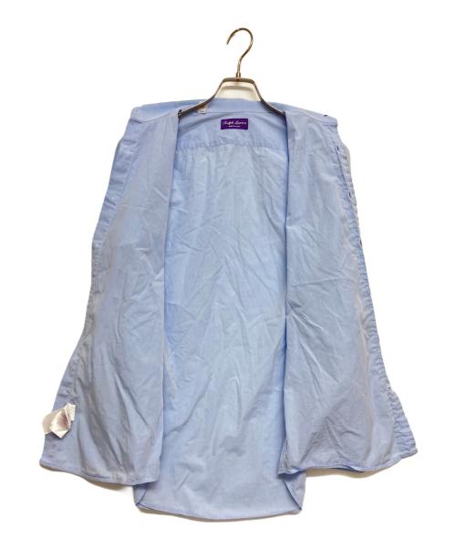 RALPH LAUREN Purple Label（ラルフ ローレン パープル レーベル）RALPH LAUREN Purple Label (ラルフ ローレン パープル レーベル) ドレスシャツ ブルー サイズ:SIZE 15の古着・服飾アイテム
