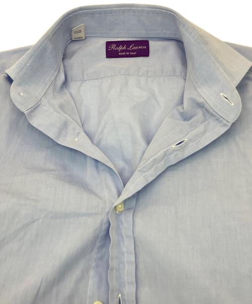 RALPH LAUREN Purple Label（ラルフ ローレン パープル レーベル）RALPH LAUREN Purple Label (ラルフ ローレン パープル レーベル) ドレスシャツ ブルー サイズ:SIZE 15の古着・服飾アイテム